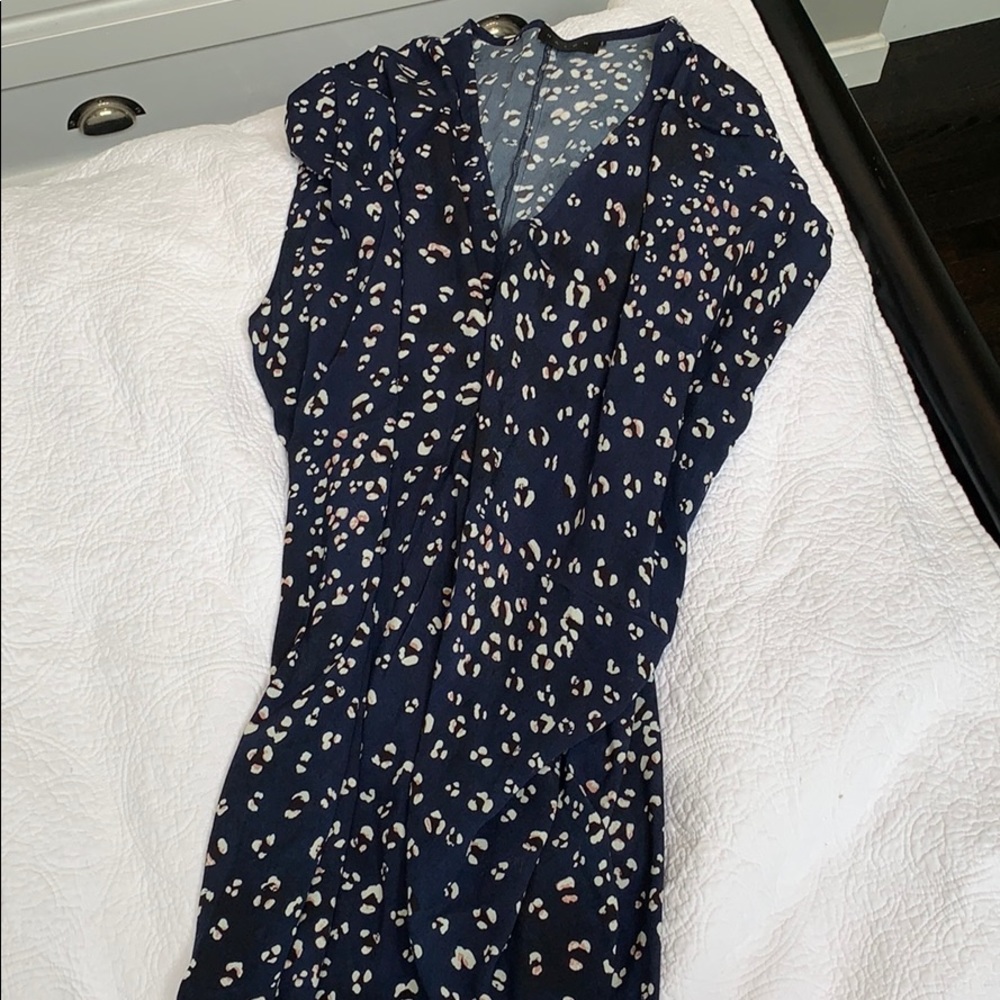 Hatch maternity print dress